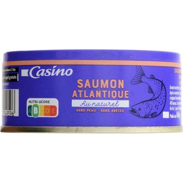 Saumon atlantique au naturel Casino
