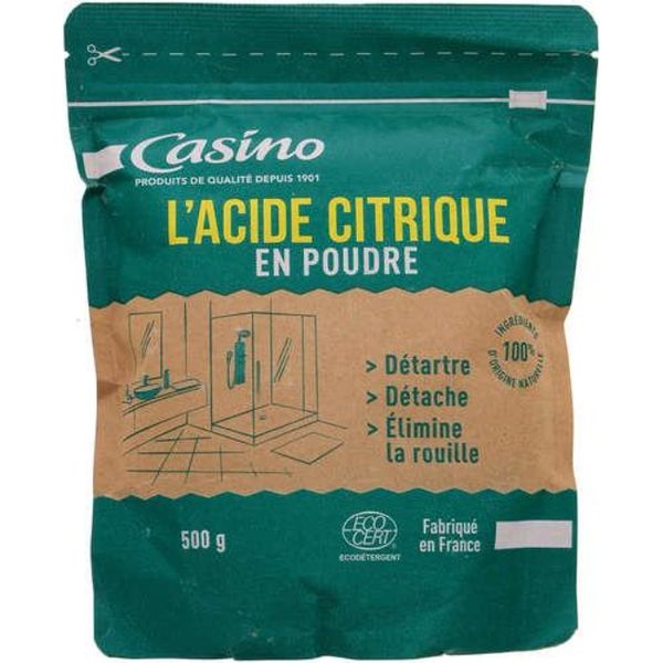 Acide citrique en poudre Casino