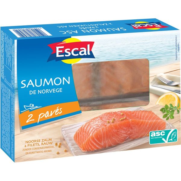 Pavés de saumon de Norvège Escal