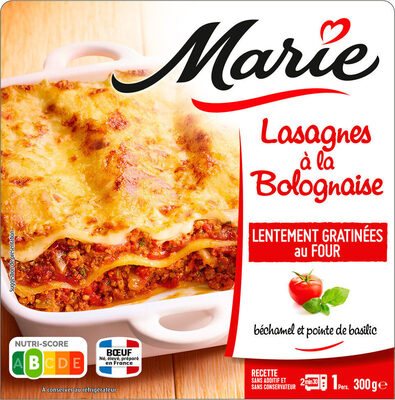 Lasagnes à la bolognaise