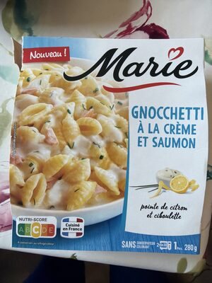 Gnocchetti à la crème et saumon