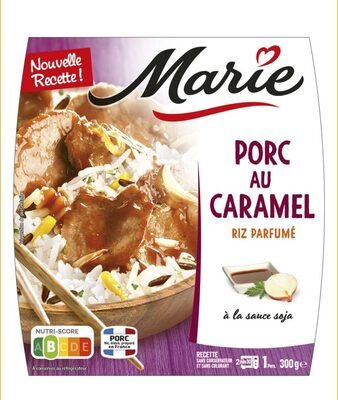 Porc au caramel et riz parfumé