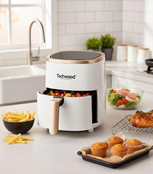 Friteuse sans huile 3,5 L — blanche