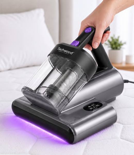 Aspirateur filaire pour matelas anti-acariens