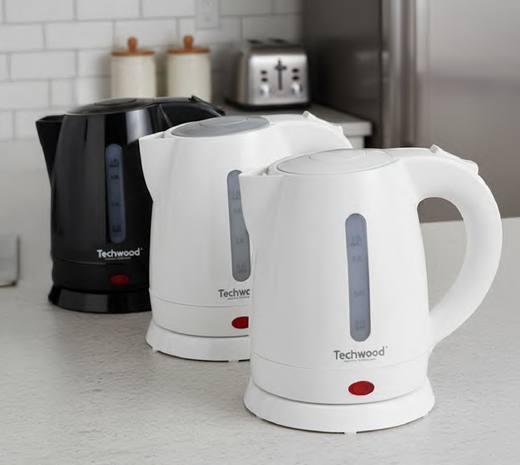 Bouilloire sans fil 1L — gris / blanc / noir