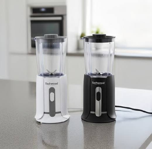 Mini blender — blanc / noir