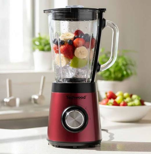 Blender INOX rouge