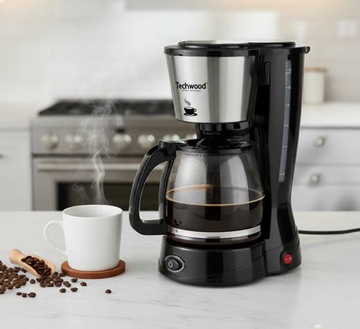 Cafetière Electrique Décor INOX 12 - 15 Tasses