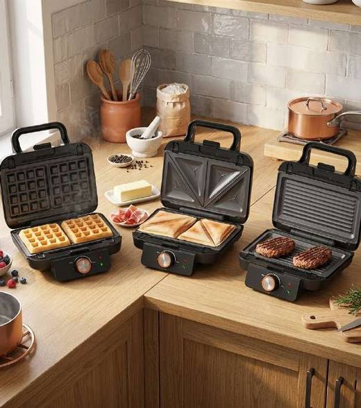 Croque-Gaufrier-Grill