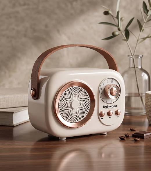 Radio rétro et enceinte Bluetooth
