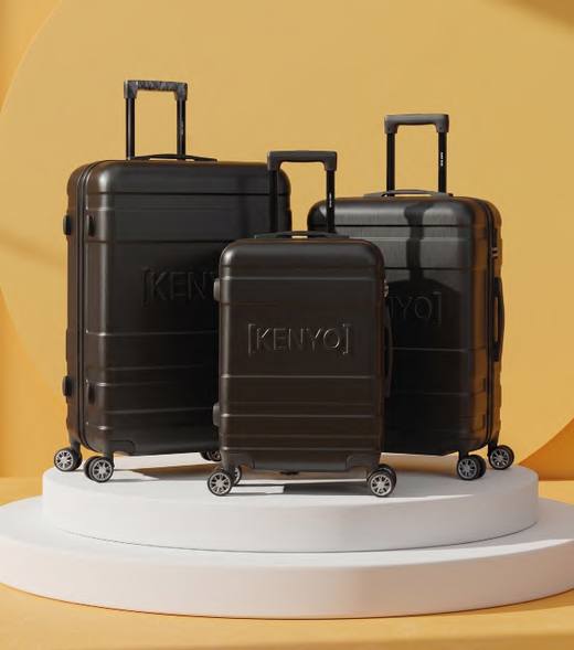 Ensemble 3 valises «NOIR»