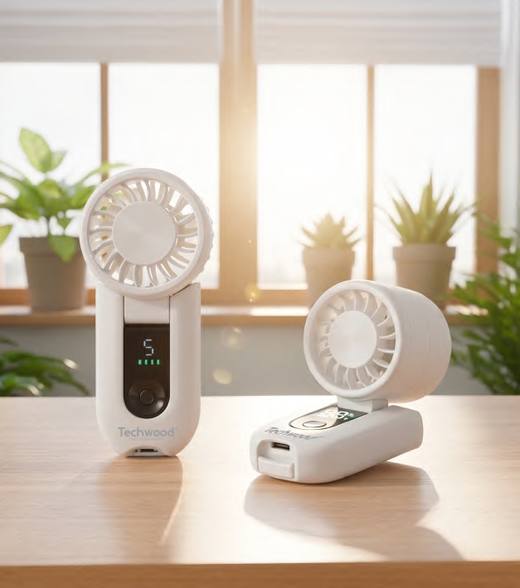 Ventilateur rechargeable